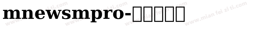 mnewsmpro字体转换