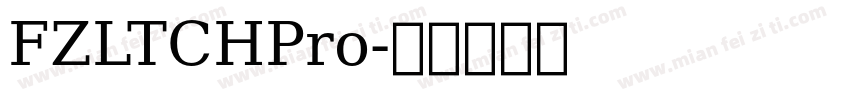 FZLTCHPro字体转换