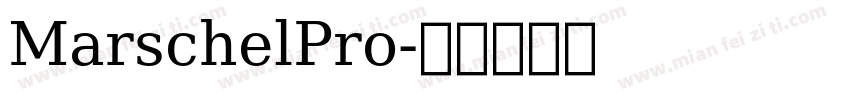 MarschelPro字体转换