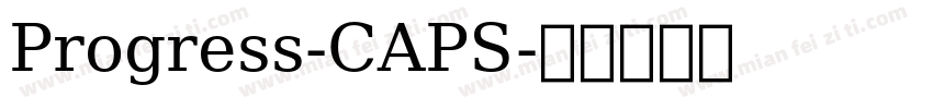 Progress-CAPS字体转换