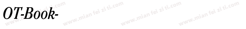 OT-Book字体转换