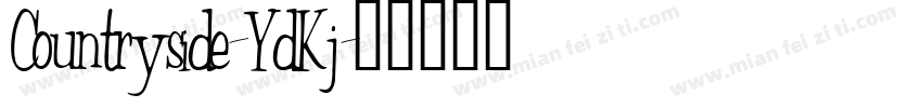 Countryside-YdKj字体转换