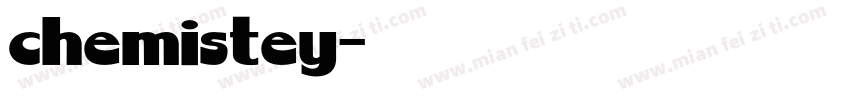 chemistey字体转换