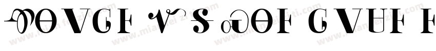 PhoreusCherokee字体转换