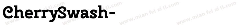 CherrySwash字体转换