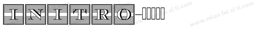 INITRO字体转换