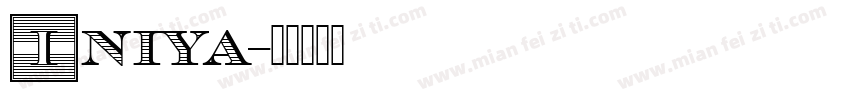 Iniya字体转换