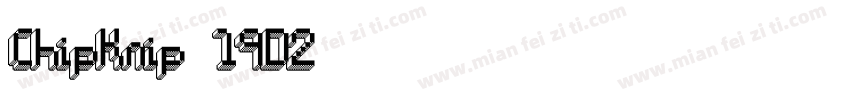 ChipKnip-19D2字体转换