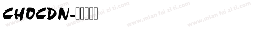 CHOCDN字体转换