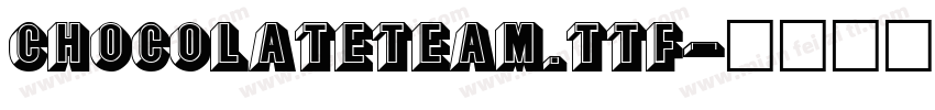 ChocolateTeam.ttf字体转换