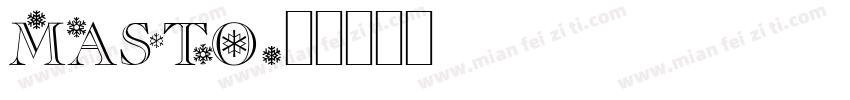 MASTO字体转换