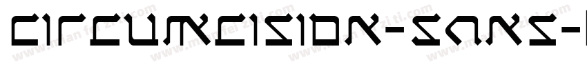 Circumcision-Sans字体转换