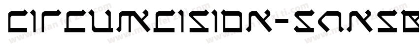 Circumcision-SansBold字体转换