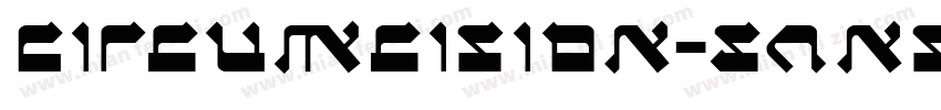 Circumcision-SansBold字体转换
