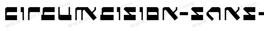 Circumcision-Sans字体转换