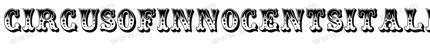 CircusOfInnocentsItalic-nyWR字体转换