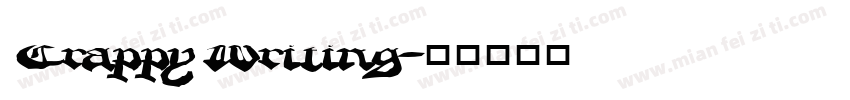 CrappyWriting字体转换