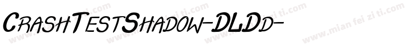 CrashTestShadow-DLDd字体转换
