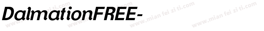 DalmationFREE字体转换
