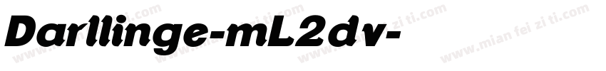 Darllinge-mL2dv字体转换