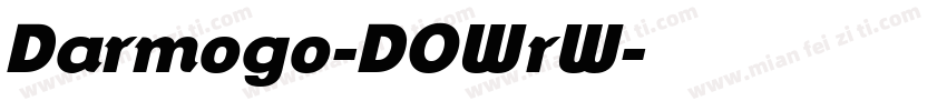 Darmogo-DOWrW字体转换