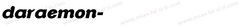 daraemon字体转换