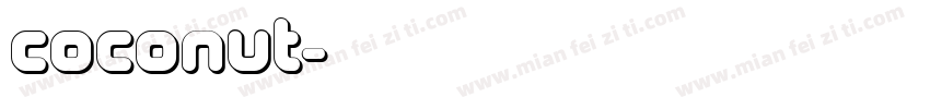 Coconut字体转换
