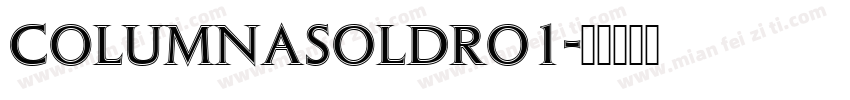 ColumnaSolDRo1字体转换