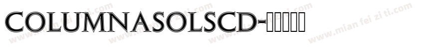 ColumnaSolSCD字体转换
