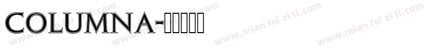 columna字体转换
