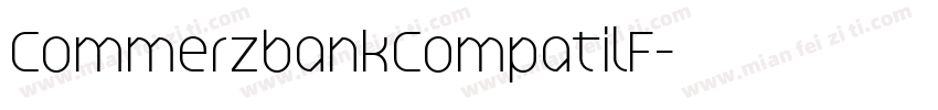 CommerzbankCompatilF字体转换