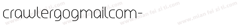 crawlergogmailcom字体转换