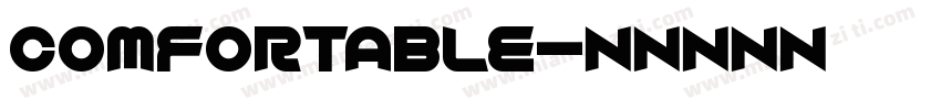 comfortable字体转换