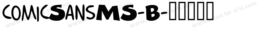 comicSansMS-B字体转换