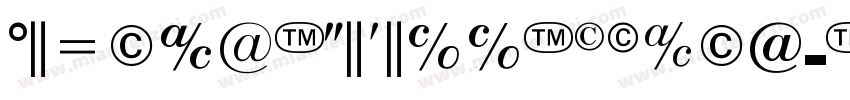 LozangeNoCommercialRegular字体转换