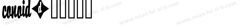 Conoid字体转换