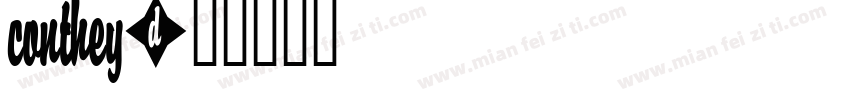 Conthey字体转换