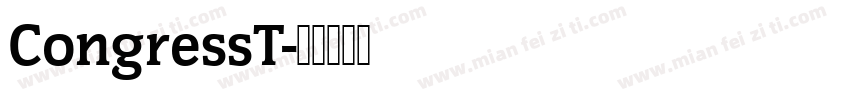CongressT字体转换