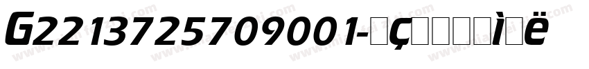 G2213725709001字体转换