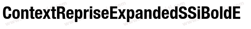 ContextRepriseExpandedSSiBoldExpand字体转换