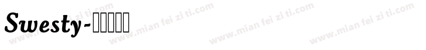 Swesty字体转换