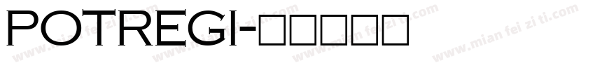 Potregi字体转换