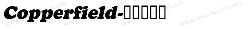 Copperfield字体转换