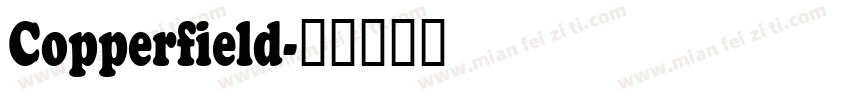 Copperfield字体转换