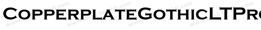 CopperplateGothicLTPro_30A字体转换