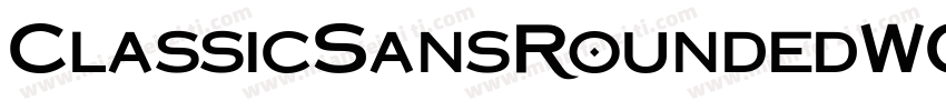 ClassicSansRoundedW0字体转换