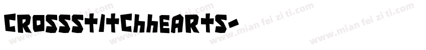 crossstitchhearts字体转换