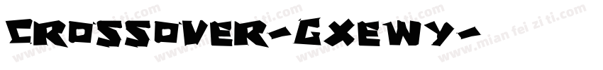 Crossover-gxEwY字体转换