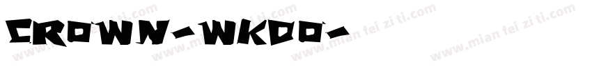 Crown-WKDO字体转换