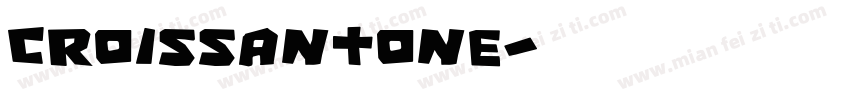 croissantone字体转换